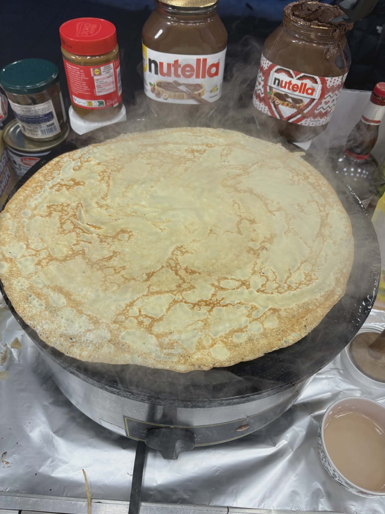 Crêpière professionnelle